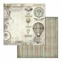 Preview: Stamperia - Designpapier "Voyages Fantastiques" Paper Pack 12x12 Inch - 10 Bogen