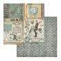 Preview: Stamperia - Designpapier "Voyages Fantastiques" Paper Pack 12x12 Inch - 10 Bogen