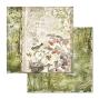 Preview: Stamperia - Designpapier "Forest" Paper Pack 12x12 Inch - 10 Bogen