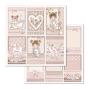 Preview: Stamperia - Designpapier "Little Girl" Paper Pack 12x12 Inch - 10 Bogen