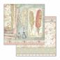 Preview: Stamperia - Designpapier "Princess Feathers" Paper Sheets 12x12 Inch - 10 Bogen