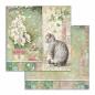 Preview: Stamperia - Designpapier "Orchids and Cats" Paper Pack 12x12 Inch - 10 Bogen