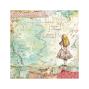 Preview: Stamperia - Designpapier "Alice" Paper Sheets 12x12 Inch - 10 Bogen