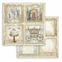 Preview: Stamperia - Designpapier "Sleeping Beauty" Paper Pack 12x12 Inch - 10 Bogen