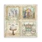 Preview: Stamperia - Designpapier "Sleeping Beauty 4 Cards" Paper Sheets 12x12 Inch - 10 Bogen