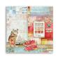 Preview: Stamperia - Designpapier "Christmas Patchwork Cat" Paper Sheets 12x12 Inch - 10 Bogen