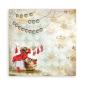 Preview: Stamperia - Designpapier "Romantic Christmas Socks" Paper Sheets 12x12 Inch - 10 Bogen