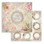 Preview: Stamperia - Designpapier "Romantic Garden House" Paper Pack 12x12 Inch - 10 Bogen