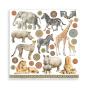 Preview: Stamperia - Designpapier "Savana" Paper Pack 12x12 Inch - 10 Bogen