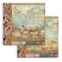 Preview: Stamperia - Designpapier "Savana" Paper Pack 12x12 Inch - 10 Bogen