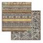 Preview: Stamperia - Designpapier "Savana" Maxi Paper Pack 12x12 Inch - 10 Bogen