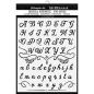 Preview: Stamperia - Schablone 20x25cm "Alphabet" Stencil