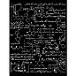 Preview: Stamperia - Schablone 20x25cm "Alchemy Formulas" Stencil