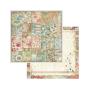 Preview: Stamperia - Designpapier "Oriental Garden" Paper Pack 8x8 Inch - 10 Bogen