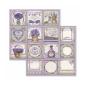 Preview: Stamperia - Designpapier "Provence" Paper Pack 8x8 Inch - 10 Bogen