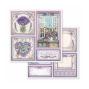 Preview: Stamperia - Designpapier "Provence" Paper Pack 8x8 Inch - 10 Bogen