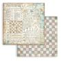 Preview: Stamperia - Designpapier "Alice Backgrounds" Paper Pack 8x8 Inch - 10 Bogen