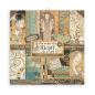 Preview: Stamperia - Designpapier "Klimt" Paper Pack 8x8 Inch - 10 Bogen
