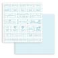 Preview: Stamperia - Designpapier "Babydream Blue" Paper Pack 8x8 Inch - 10 Bogen