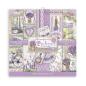 Preview: Stamperia - Designpapier "Provence" Paper Pack 8x8 Inch - 10 Bogen