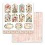 Preview: Stamperia - Designpapier "Pink Christmas" Paper Pack 6x6 Inch - 10 Bogen
