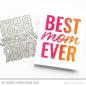 Preview: My Favorite Things - Stanzschablone "Best Mom Ever" Die-namics