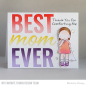 Preview: My Favorite Things - Stanzschablone "Best Mom Ever" Die-namics