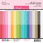 Preview: Bella BLVD Gingham & Stripes Rainbow  Paper Pack 6x6 Inch