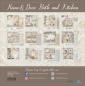 Preview: Papers For You - Designpapier "Home&Deco Bath and Kitchen" Scrap Paper Pack 30,5 x 32 cm - 12 Bogen