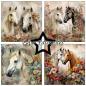 Preview: Paper Favourites - Designpapier "Horses and Flowers" Paper Pack 12x12 Inch 8 Bogen