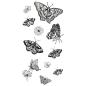 Preview: Sizzix - Stempelset "Nature Butterflies" Clear Stamps Design by Lisa Jones