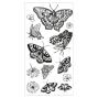 Preview: Sizzix - Stempelset "Nature Butterflies" Clear Stamps Design by Lisa Jones