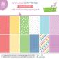 Preview: Lawn Fawn - Designpapier "Pint-sized Patterns Summertime" Paper Pad 6x6 Inch - 36 Bogen