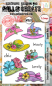 Preview: AALL and Create - Stempelset A6 "Elegant Hats" Clear Stamps