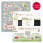 Preview: Craft & You Design - Designpapier "Little Explorers" Creative Set 12x12 Inch - 12 Bogen