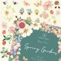 Preview: Craft Consortium - Designpapier "Spring Gardens" Paper Pad 12x12 Inch - 30 Bogen