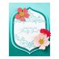 Preview: Spellbinders - Buchdrucktechnik "New Beginnings Timeless Sentiments" Press Plate