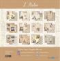 Preview: Papers For You - Designpapier "L'Atelier" Scrap Paper Pack 8x8 Inch - 24 Bogen
