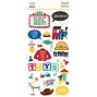 Preview: Simple Stories - Aufkleber "Say Cheese Tinseltown" Foam Sticker