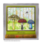 Preview: Crafty Individuals - Gummistempel "Happy Mushrooms" Unmounted Rubber Stamps 