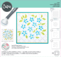 Preview: Sizzix - Schablone "Watercolour Flowers & Lattice" Layered Stencil Design by Eileen Hull