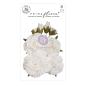 Preview: Prima Marketing - Papier Blumen "Sharon Ziv" Flowers Lily White