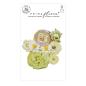 Preview: Prima Marketing - Papier Blumen "Postcards from Paradise" Flowers April Showers