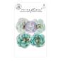 Preview: Prima Marketing - Papier Blumen "Postcards from Paradise" Flowers Soft Breeze