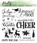 Preview: Picket Fence Studios - Stempelset "Joyeux Noel" Clear stamps
