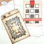 Preview: Elizabeth Craft Designs - Stempelset "Textures" Clear Stamps