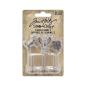 Preview: Tim Holtz - Idea Ology - Metall Charms "Figure Stands 2"