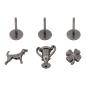 Preview: Tim Holtz - Idea Ology - Metall Charms "Figure Stands 2"