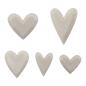 Preview: Tim Holtz - Idea Ology - Resin Herzen "Salvaged Hearts"