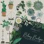 Preview: Craft Consortium - Designpapier "Botany Boutique" Paper Pad 12x12 Inch - 30 Bogen